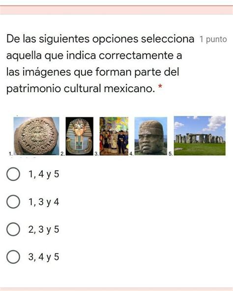 De Las Siguientes Opciones Selecciona Aquella Que Indica Correctamente