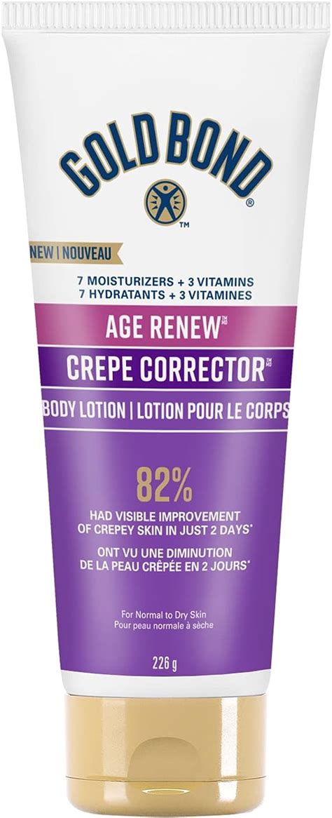 Gold Bond Age Renew Crepe Corrector 226g Body Lotion Visibly Firms