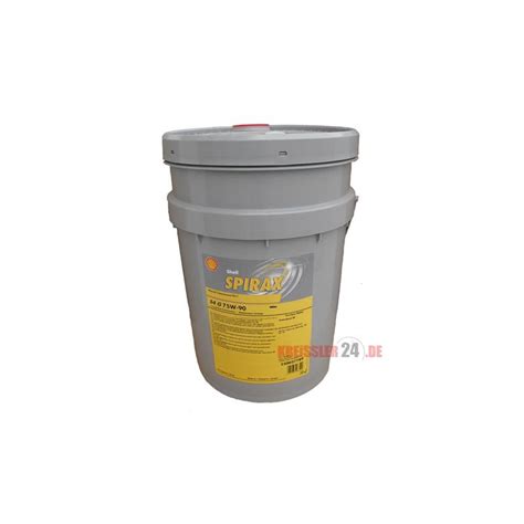 Shell Spirax S4 G 75W90 20 Liter Mehrzweckgetriebeöl API GL4 (EP 75W-90 ...