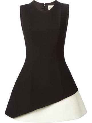 Fausto Puglisi Colour Block Flared Dress Boutique Antonia Farfetch