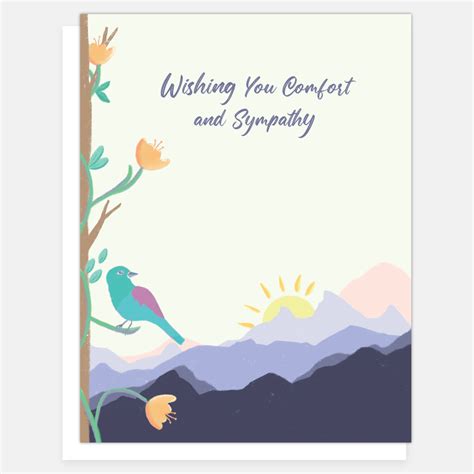 Nature Sunset Sympathy Card - Lonna Jordan Designs