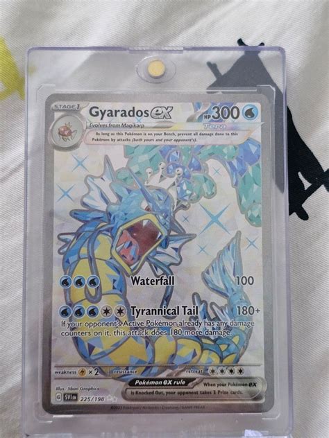 Gyarados EX Full Art 225 198 Hobbies Toys Toys Games On Carousell