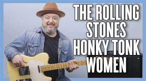 The Rolling Stones Honky Tonk Women Guitar Lesson + Tutorial - Electric ...