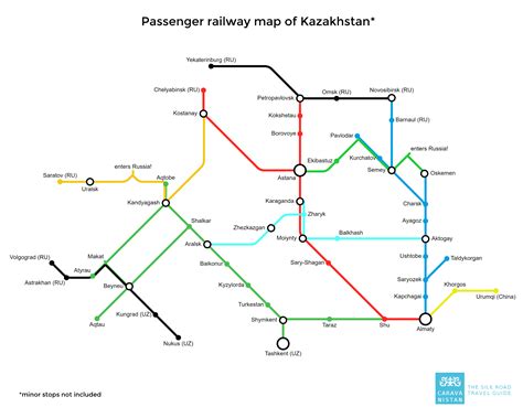 Train in Kazakhstan | Caravanistan