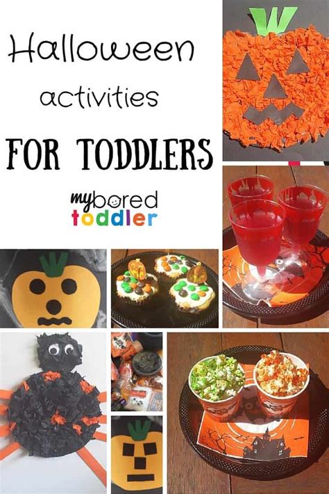 Spotlight on Halloween! - My Bored Toddler Toddler Crafts