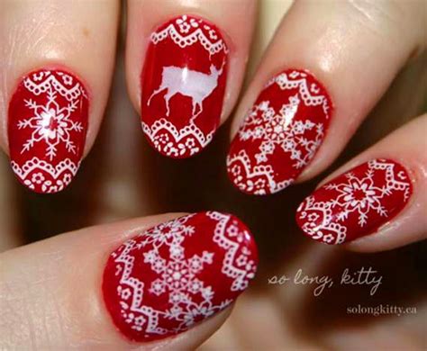 30 Super Cute Red Acrylic Nail Designs To Inspire You