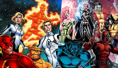 Details On Foxs Unmade Crossover Movie Reveal X Men Vs Fantastic Four