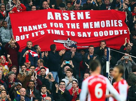 Wenger Loses Cool Over Arsene Out Banner