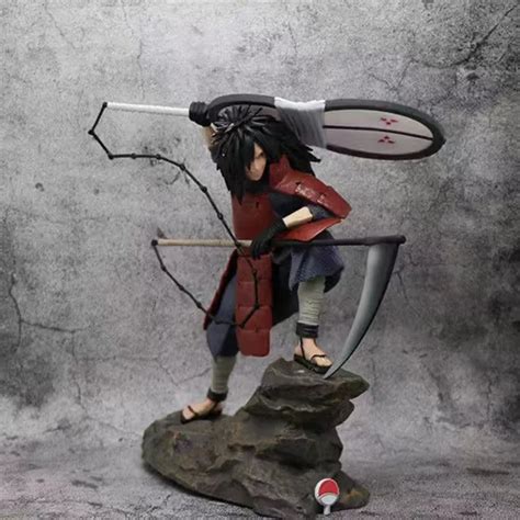 NarAAShippuden Uchiha Madara Battle Ver Anime GK PVC Action Figure