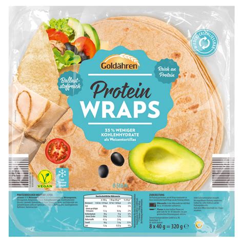 Goldähren Protein Wraps 320 g ALDI SÜD