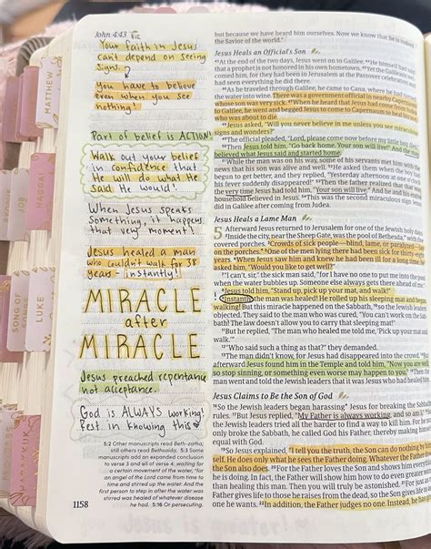 John 4-5 Bible Notes | Inspirational Quotes | John chapter 1 bible