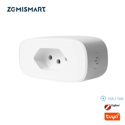 Zemismart Zigbee A Brazil Socket Smart Brazilian Wall Outlet Tuya