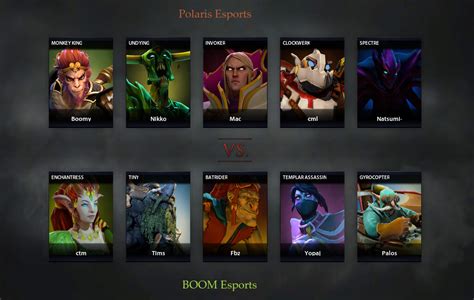 Polaris Vs Boom Match 18092021 On Bts Pro Series S8 Dota 2