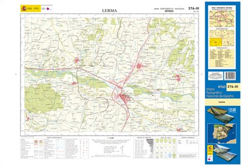 276 3 Lerma 1 25 000 Mapas excursionistas y topográficos Mapiberia f b