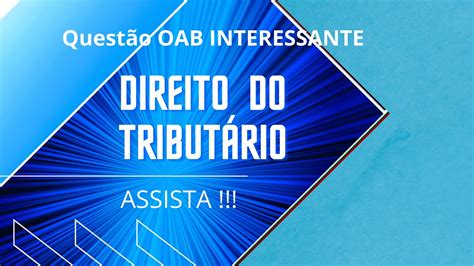 Direito Tributário IPTU OAB YouTube