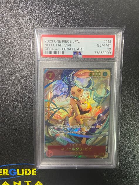 PSA 10 Nefeltari Vivi 118 OP04 Alternate Art Japanese 2023 Once