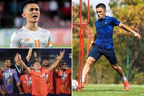fifa world cup  indian football legend sunil chhetri announces