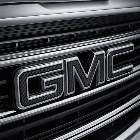 Black Gmc Logo