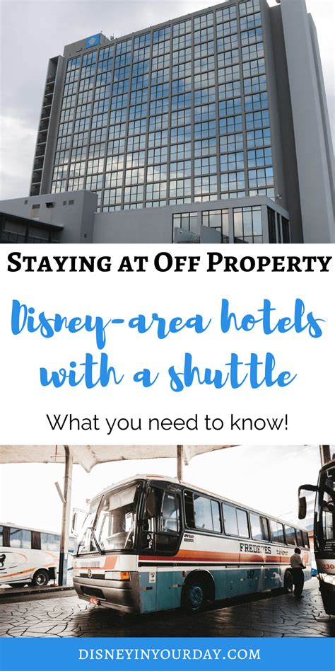 Off property Disney World hotels with shuttle: what you need to know ...