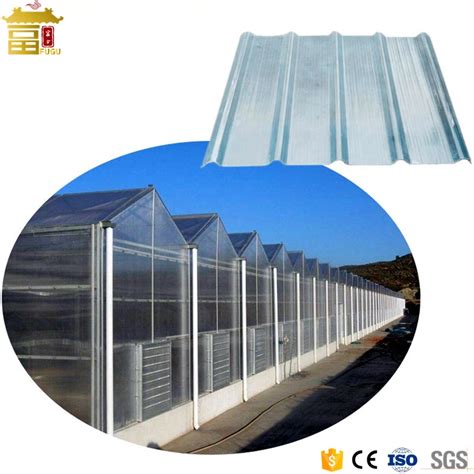 FRP Clear Transparent FRP Sunlight Roof Sheet FRP Clear Transparent