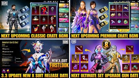 Next Classic Crate Bgmi Bgmi Next Premium Crate New X Suit Release