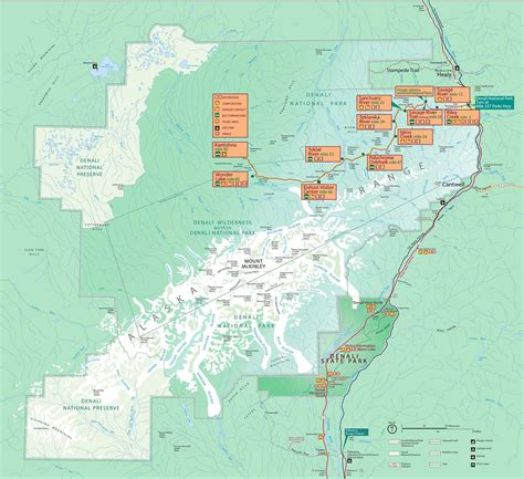 Maps - Denali Summer Times