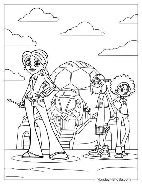 20 Wild Kratts Coloring Pages (Free PDF Printables)