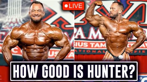 Hd Footage Tampa Pro Results Live Hunter Labrada Vs Jon De La