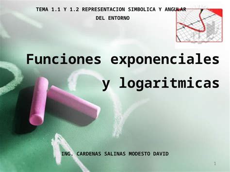 Ppt Funciones Exponenciales Y Logaritmicas Tema Y