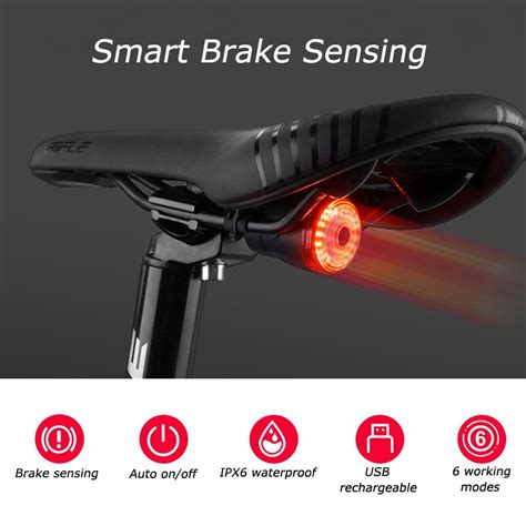 Leadbike Clever Bremse Sp Ren Fahrrad Hinten Licht Grandado