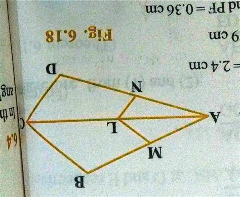 Solved If Lm Cb And Ln Cd Prove That Am Ab An Ad