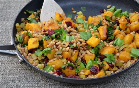 Raosted Pumpkin Farro Pilaf – Foods with Judes