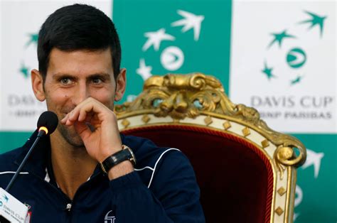 Novak Djokovic Ilumina Los Cuartos De Final En La Copa Davis