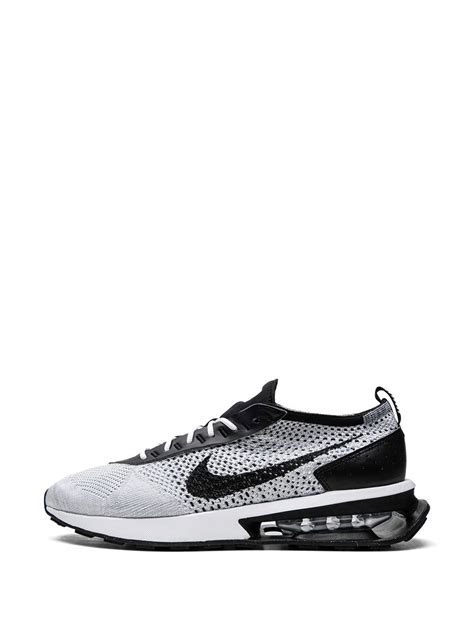 Nike Air Max Flyknit Racer Pure Platinum White Sneakers Grey