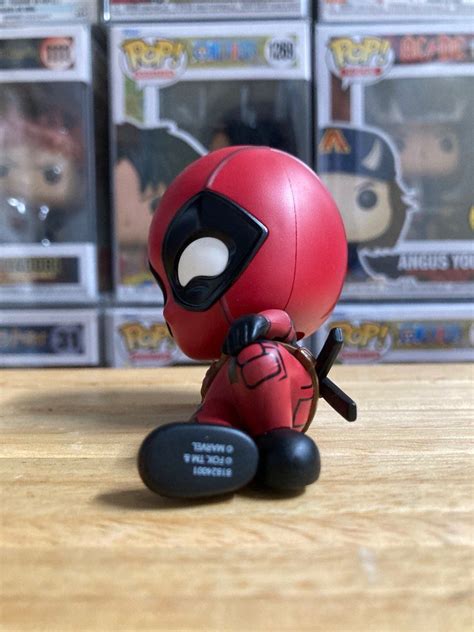 Hot Toys Cosbaby Deadpool Posing Version Bobble Head Figure With Box Hobbies Toys Toys