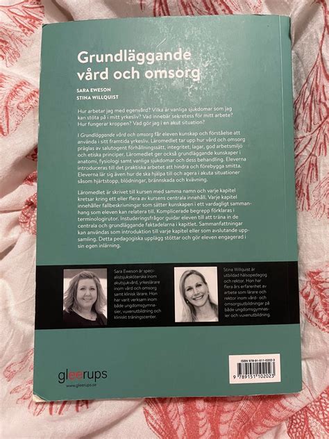 Grundläggande Vård Och Omsorg Elevbok Köp På Tradera 600070712