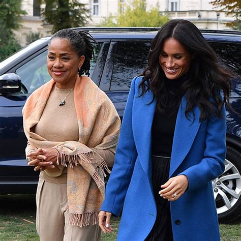 Meghan Markle's unseen tender moment with mother Doria Ragland | HELLO!