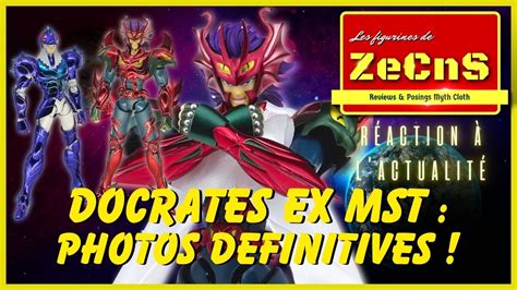 Newscast Myth Cloth Les Figurines De ZeCnS Docrates EX MST Photos