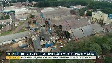 Bom Dia Paran Dois Feridos Em Explos O Em Palotina T M Alta Globoplay