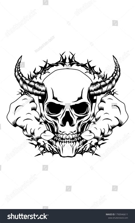 Skulls And Smoke Tattoo Designs