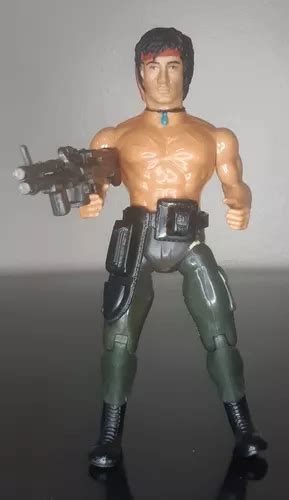 Boneco Rambo First Blood Glasslite Anos 80