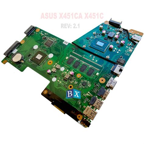 Placa Mãe Asus X451c X451ca Main Board Rev 2 0 Parcelamento sem juros