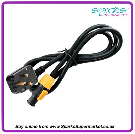 13a Seetronic Power Twist Tr1 Lead 12m True 1 Sparks Theatrical