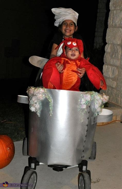 The Cutest Lobster Boil Stroller Halloween Costume Idea Creative