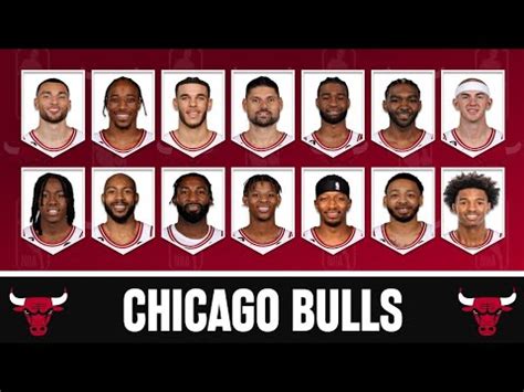 Chicago BULLS Roster 2023 2024 Player Lineup Update As Of October 3