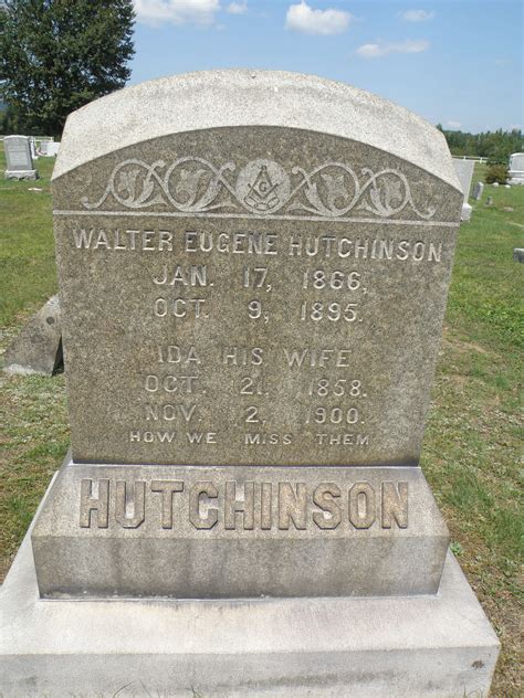 Walter Eugene Hutchinson (1866-1895) - Find a Grave Memorial