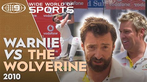 Hugh Jackman Faces Spin King Shane Warne From The Vault 2010 Wide