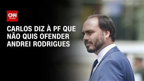 Carlos Diz Pf Que N O Quis Ofender Andrei Rodrigues Brasil Meio Dia