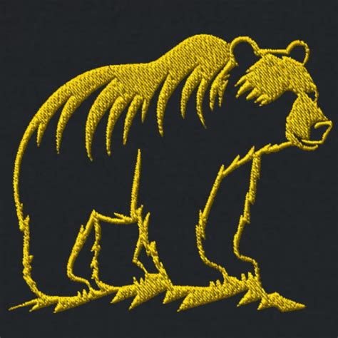 Golden Bear Logo Design, Bold Mascot for Strong Branding, Symbol ...