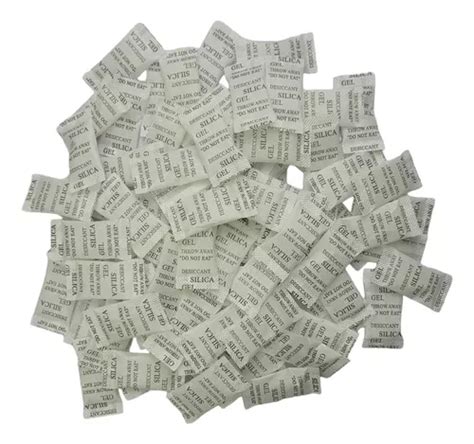 Pack 100g Sobres Silica Gel Original Sellada Oferta Cuotas sin interés